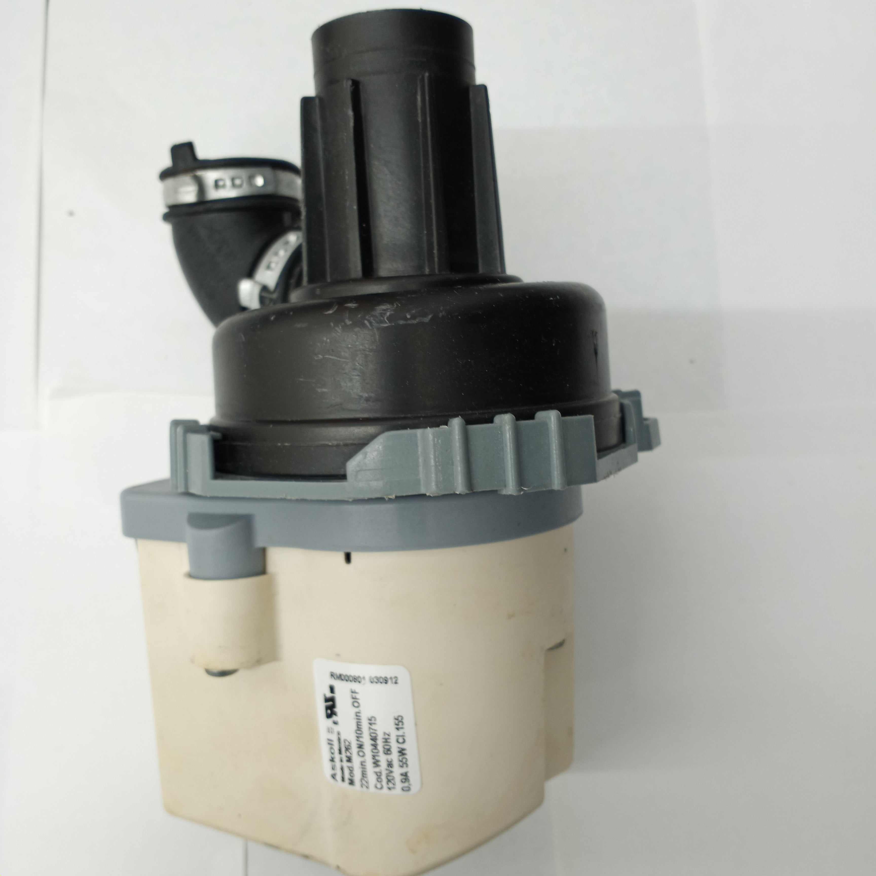 Whirlpool Dishwasher Circulation Pump Motor W10440715 Whirlpool Dishwasher Circulation Pump Motor W10440715
